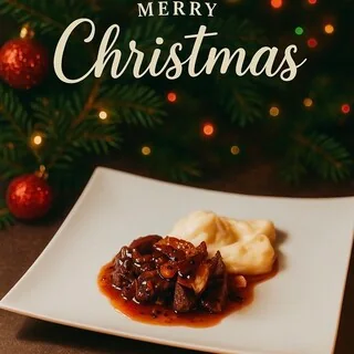 但馬牛シャトーブリアンのクリスマスコース掲載イメージ